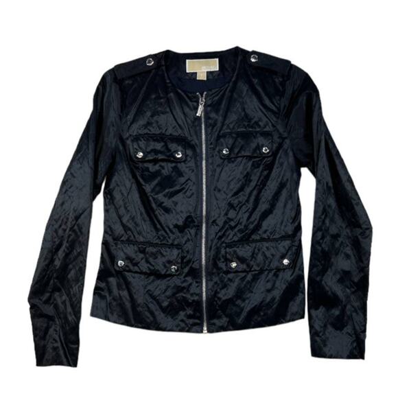 Michael Kors Black Metallic Blazer | Size 2 - Picture 1 of 4